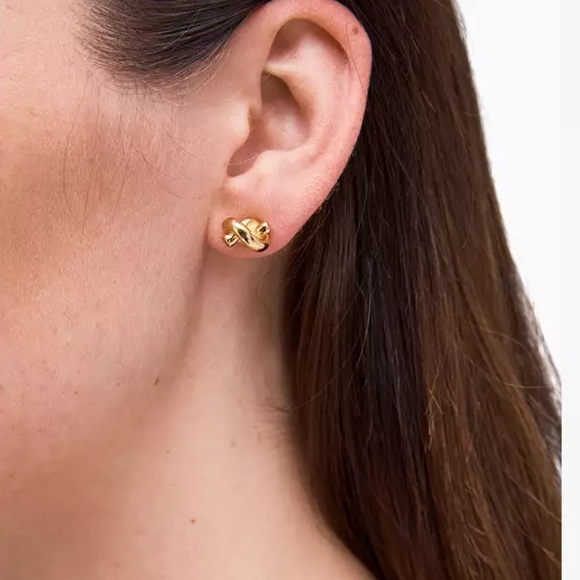 Kate Spade Sailor knot earrings - Picture 3 of 6